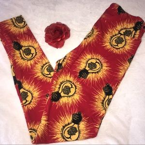 Light Bulb Pattern LuLaRoe Leggings